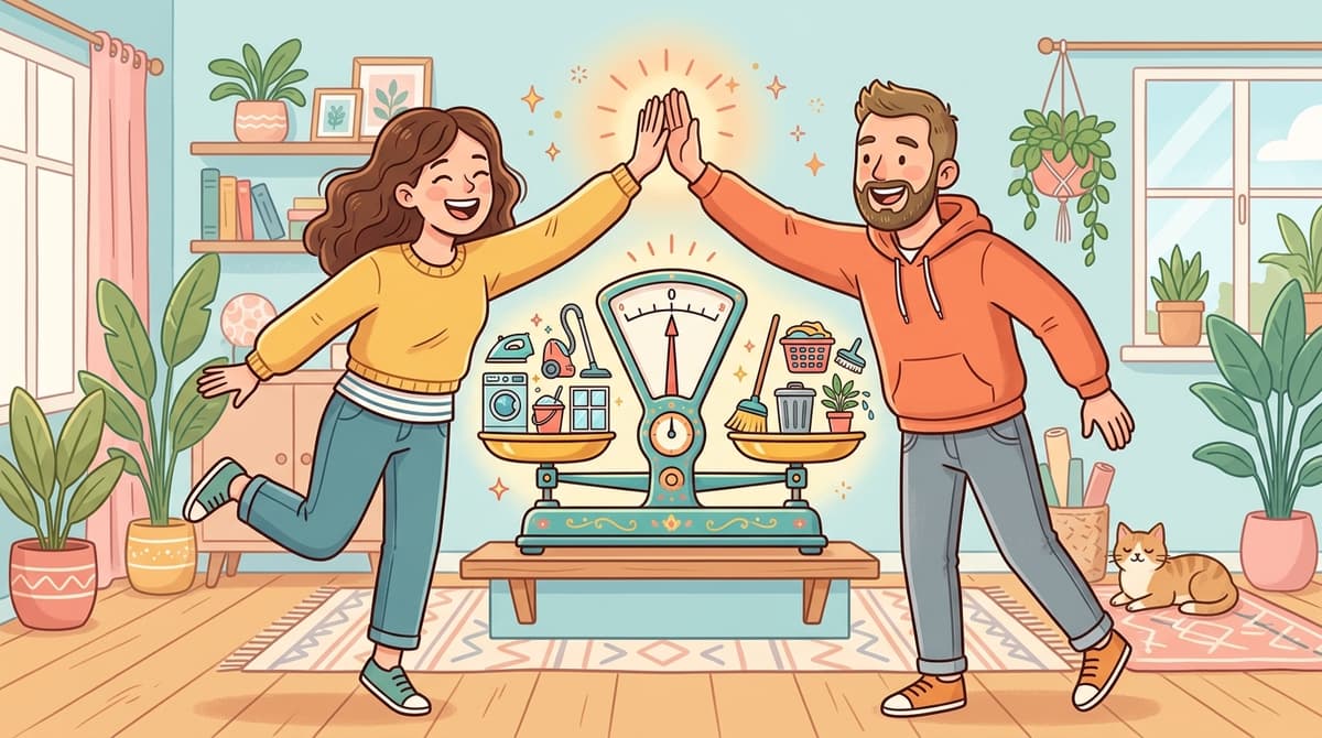 חלוקת משימות הוגנת — בלי ויכוחים